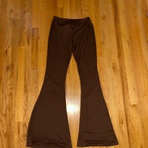 Macy's Chocolate Brown Ribbed Pants